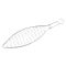 Ruszt do grillowania lub pieczenia ryb - 41 cm - Greenmill
