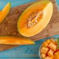 Melon Melba - pomarańczowy, gruby i aromatyczny miąższ - 90 nasion